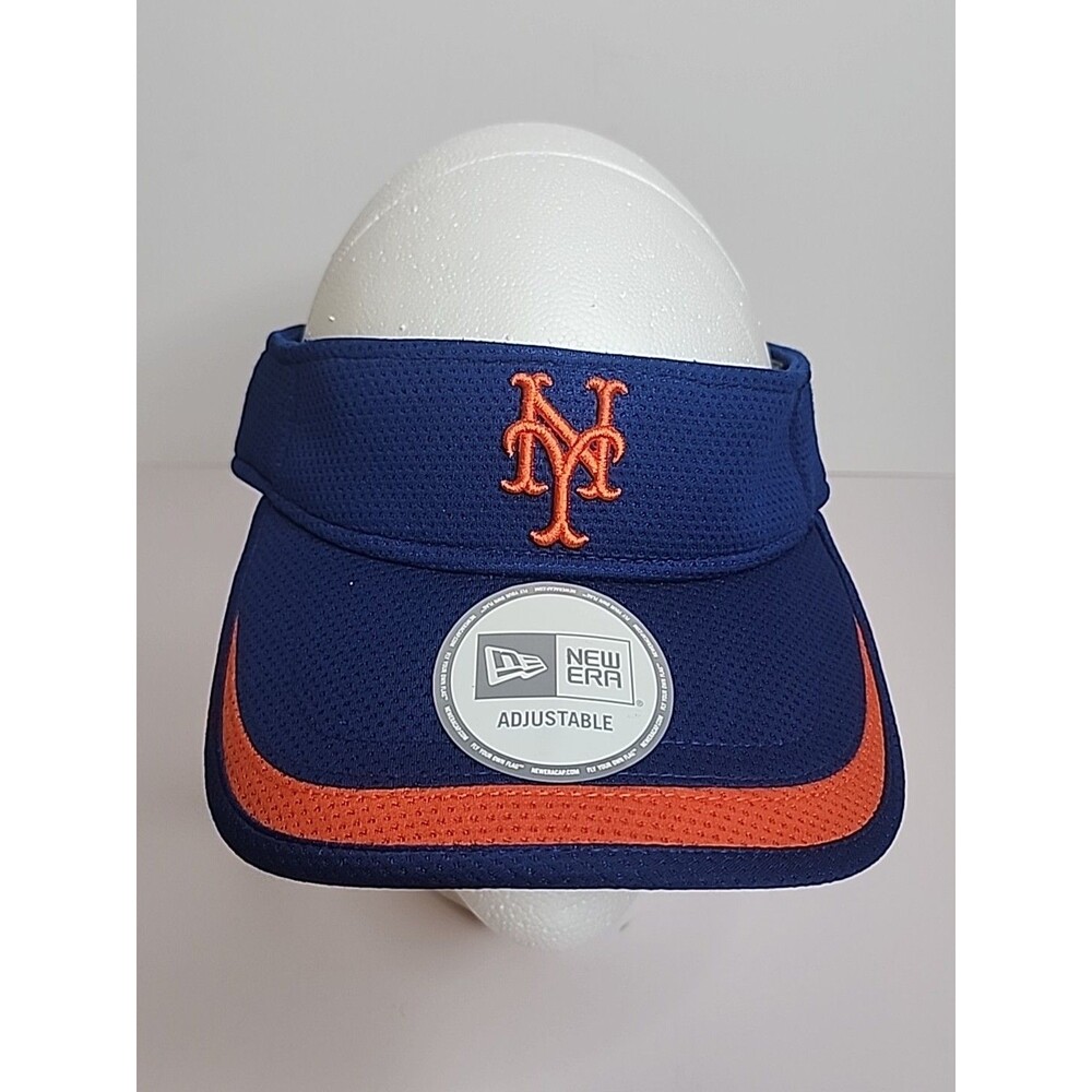 New York Mets New Era Adjustable Visor Blue Orange MLB Baseball